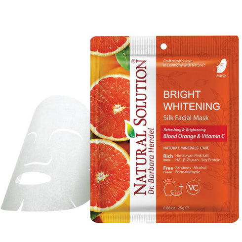 Facial Mask with Blood Orange and Vitamin C | NATURAL SOLUTION